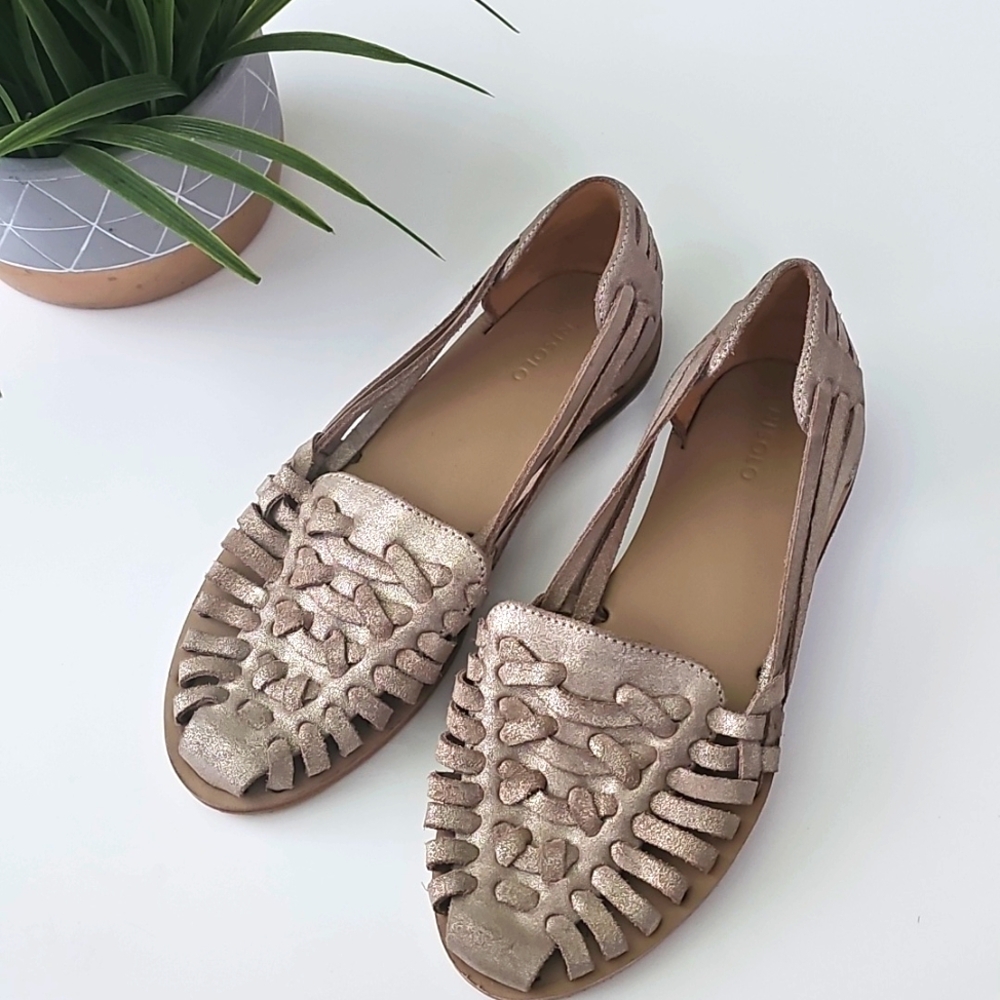 Nisolo Metallic Flats